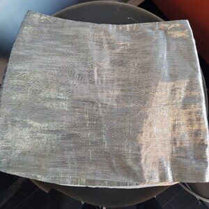 Alice + Olivia Silver Mini Dress SZ 4